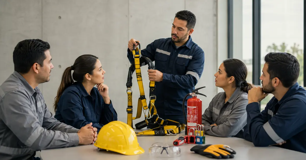 Capacitación industrial en distintos temas de seguridad